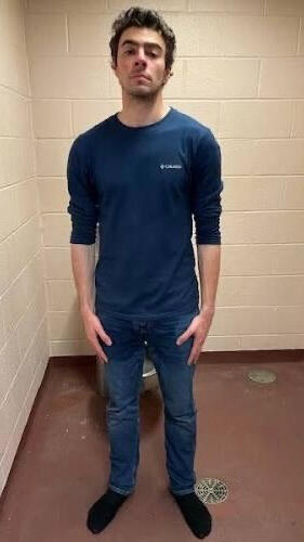 Luigi Mangione Wet Pants