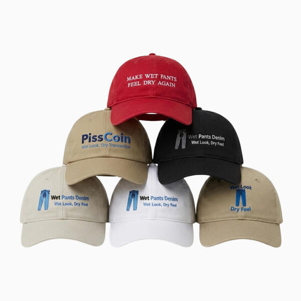 Wet Pants Denim Hats Wet Look, Dry Feel